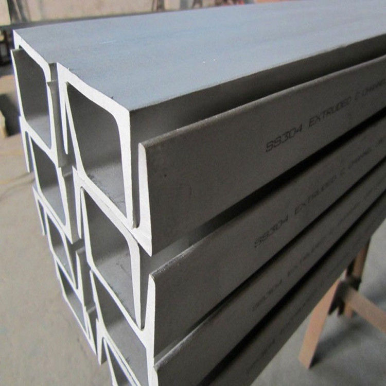 SS304 Stainless Steel U Channel ASTM AISI 304l 316 316l Steel C Channel