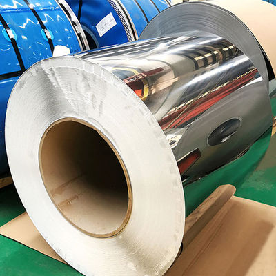 Aisi 302 304 Lustro Cewka walcowana na zimno ze stali nierdzewnej 0,03 mm 0,4 mm 15 mm 150 mm
