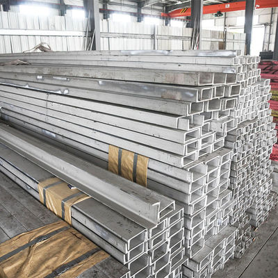 304 Rozmiary kanałów U ze stali nierdzewnej Bezpośrednie walcowanie na gorąco 6 mm