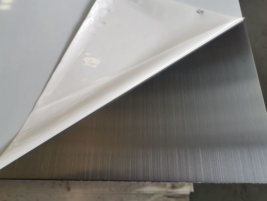 NR 4 Walcowana na zimno klasa żywności 304316 Płyta ze stali nierdzewnej powlekana PVC