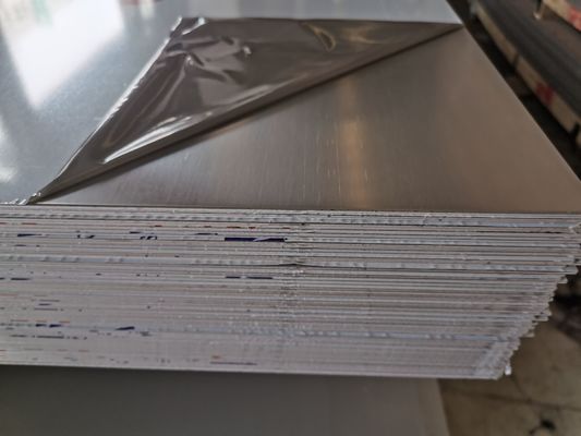 NR 4 Walcowana na zimno klasa żywności 304316 Płyta ze stali nierdzewnej powlekana PVC