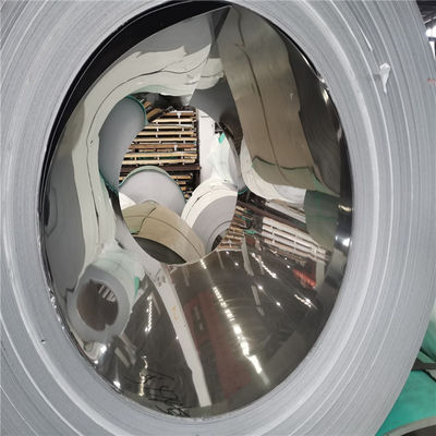Szerokość 1500 mm Mill Edge SS 304 Cewka BA Powierzchnia lustrzana wykończona